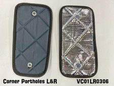 Land Rover DEFENDER Schermi Termici Spedizione OBLÒ POSTERIORE (2pz) VC1LR0306