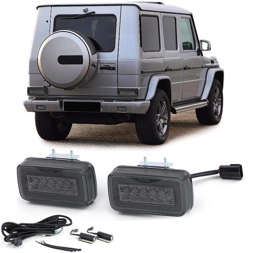 Fari retronebbia led - fari, nero