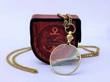 Collana con lente di