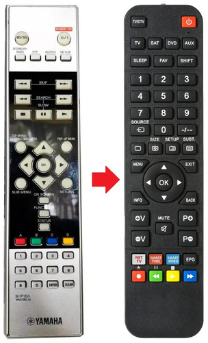 Telecomando adatto per yamaha - adatto,