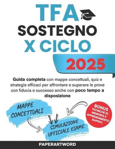 Tfa sostegno ciclo 2025 - x,