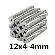 2pz Magneti Neodimio 12x4mm