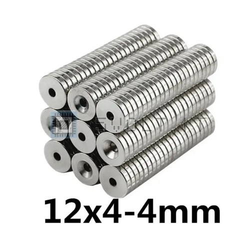 2pz magneti neodimio 12x4mm - magneti,
