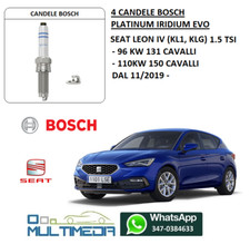 4 CANDELE BOSCH PLATINUM