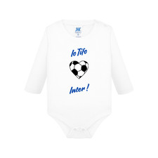 Body Tutina Neonato Baby Tifoso Inter "Io tifo Inter"
