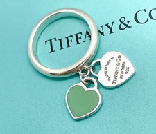 Anello Pendente Doppio Cuore