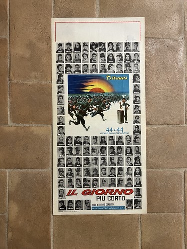 Locandina giorno piu - locandina, piu'