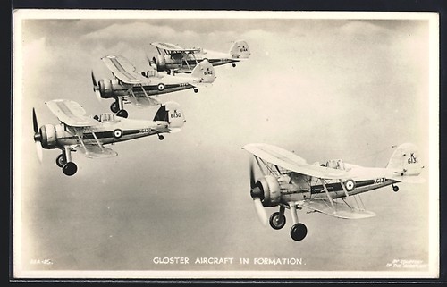 British gloster aircraft in - british,