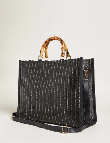 Shopper effetto rafia con - effetto,