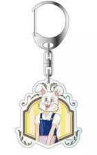 Portachiavi/mascotte Testa di coniglio portachiavi acrilico "Impiegato...