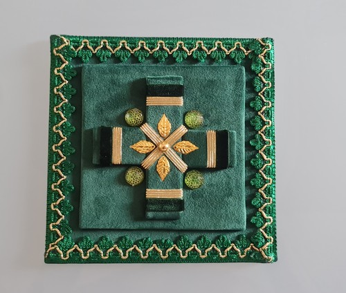 Palla copricalice verde - palla,