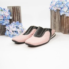 Prada Linea Rossa Sport Mules Y2K Vintage Trapuntato Slip On Sneaker Mule 36