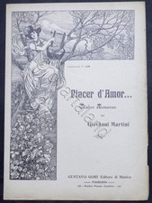 Sheet music - G. Martini -