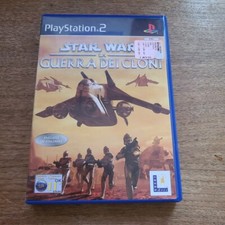 STAR WARS LA GUERRA DEI CLONI PS2 PLAYSTATION 2 COMPLETO VERS ITA