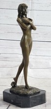 Popolare Scultura In Bronzo