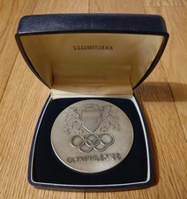 1985 Olymphilex - Lausanne Silvered Bronze Medal Exhibition Medallion
