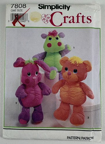 Simplicity 7808 peluche orso