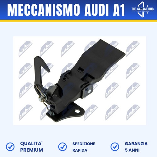Meccanismo serratura cofano - meccanismo,