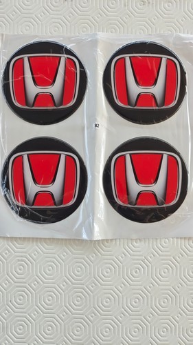 Adesivi coprimozzi logo - , honda