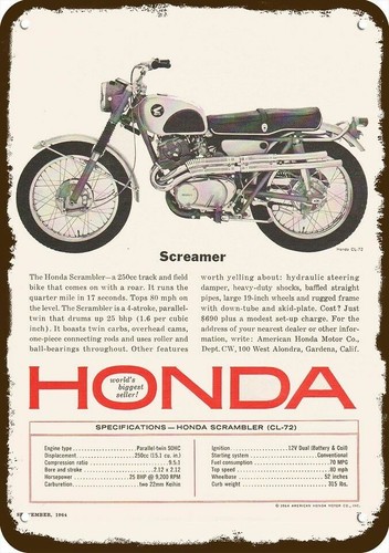 Moto honda scrambler 72 - moto,