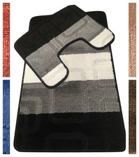 Set 2 pezzi tappetino da bagno