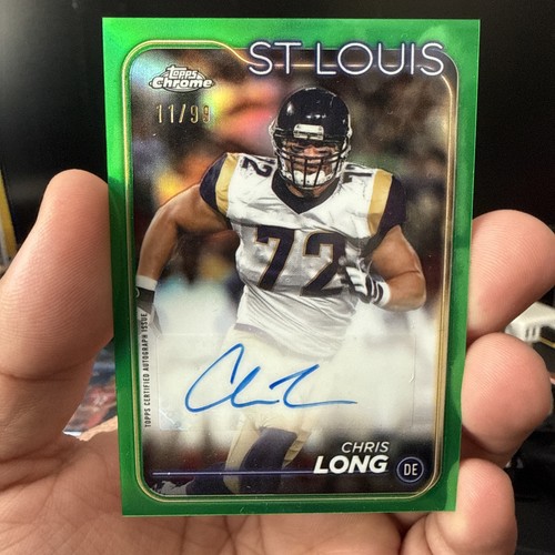 2024 topps chrome chris long - chris,