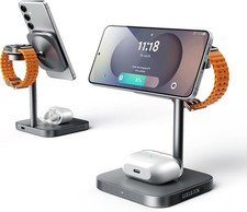 Stazione di ricarica wireless magnetica 3 in 1 per Samsung