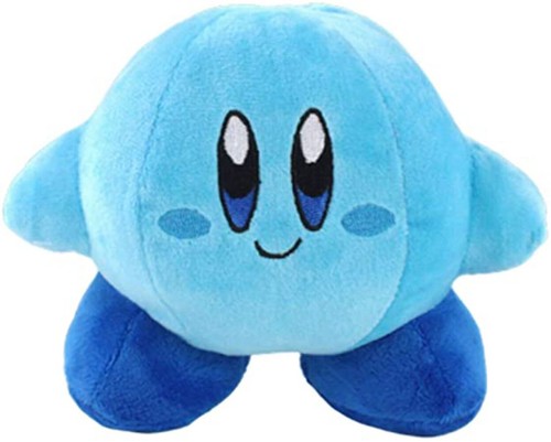 Peluche kirby blu - 15, cm