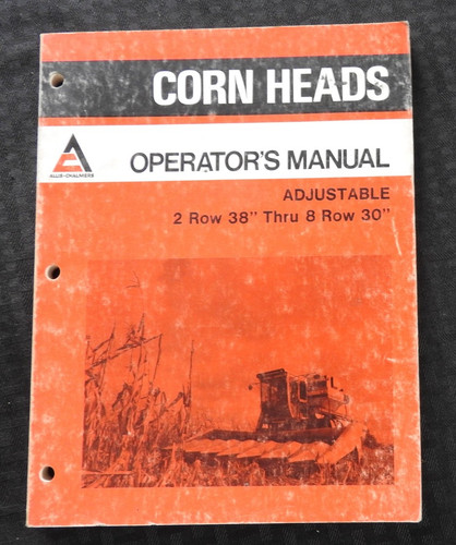 Allis chalmers gleaner manuale - allis,