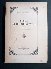 Paolo da Certaldo - Libro di
