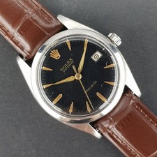 Rolex Oysterdate Precision Oyster Date 6494 34mm Good condition stahl steel X5