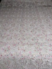 Copriletto Matrimoniale fatto a mano a uncinetto 