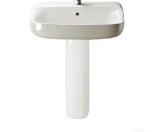 Lavandino Ideal Standard SANITARI CONCA lavabo bianco Con Colonna