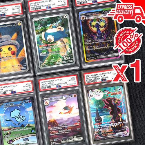 Pokemon psa graded - 9-10,