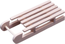 Mini Slitta in Legno - Accessorio per Folletti Di Natale E Decorazione per Paesa