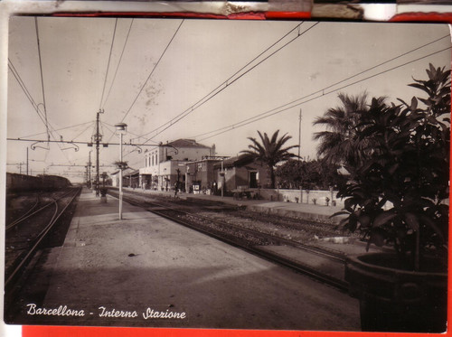 Cartolina barcellona pozzo di - cartolina,