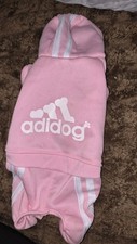 Adidog Felpa con Cappuccio per