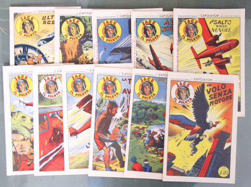 Jack pilota albi fumetto - il,