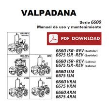 Valpadana 6660 6675 Manuale