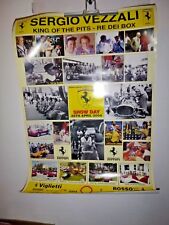 Ferrari.SERGIO VEZZALI re dei box:meccanico responsabile auto di Villeneuve