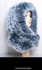 Cappello Sciarpa In Pelliccia