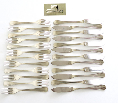 Christofle service poisson - service,