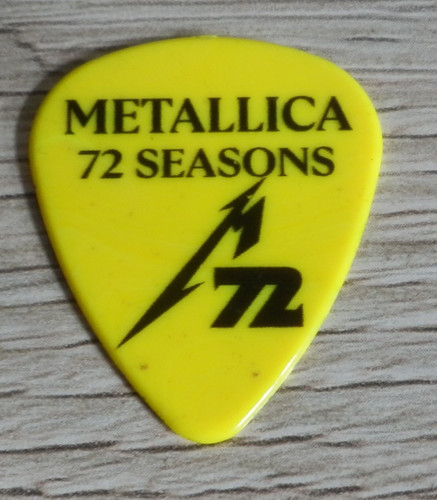 Metallica plektrum guitar - guitar, pick