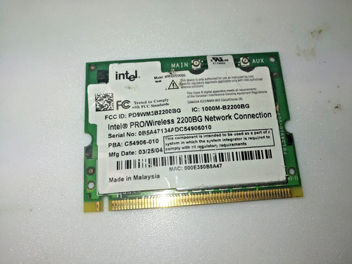 Scheda wifi intel - scheda,