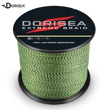 Dorisea Treccia 100m-2000m Maculato Verde e Nero Lenza da pesca intrecciata
