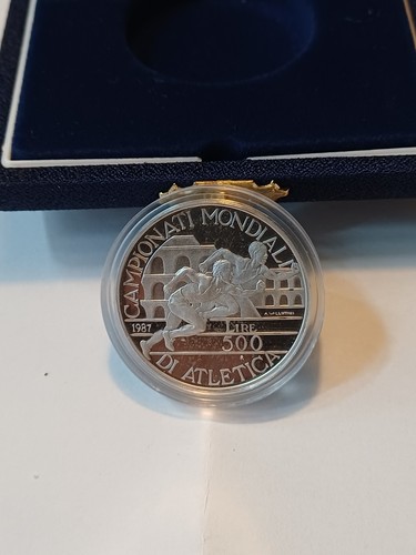 500 lire argento - argento, fdc