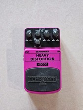 Pedale chitarra Behringer Heavy Distorsion HD300 Ottime condizioni | Testato