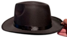Cappello fedora nero deluxe