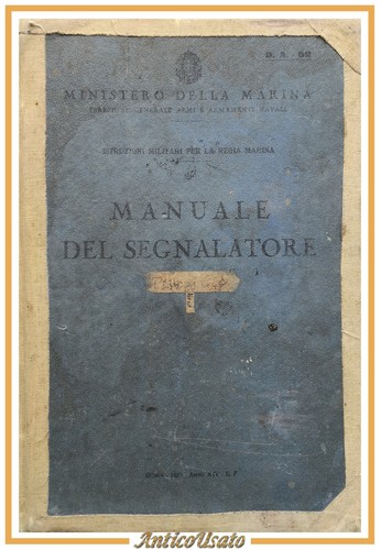 Manuale del segnalatore 1935 - manuale,