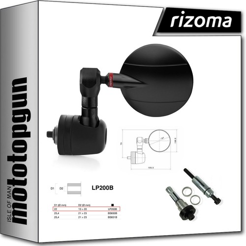 Rizoma bs185a specchietto - bs185a,